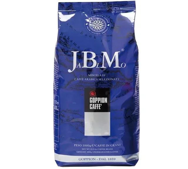 1 kg - Café en grain - jbm 100% Arabica - GOPPION CAFFÈ