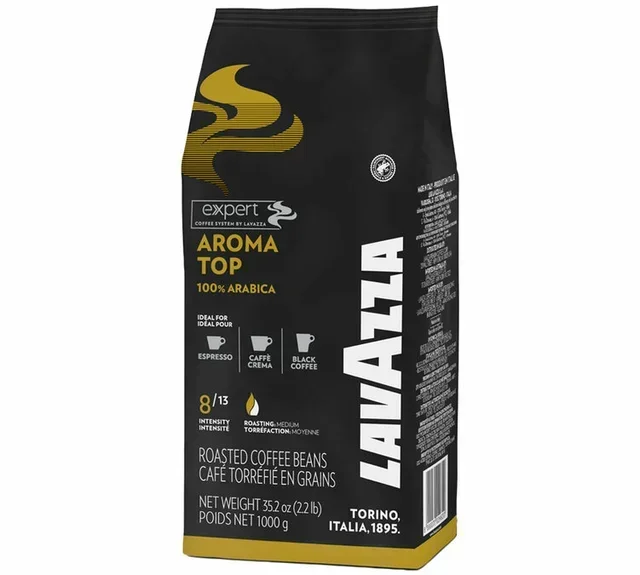 1 kg - Café en grano - Aroma Top - LAVAZZA