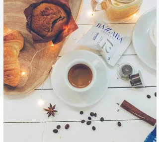 1 kg - Coffee beans - Aromamore Arabica/Robusta - BAZZARA