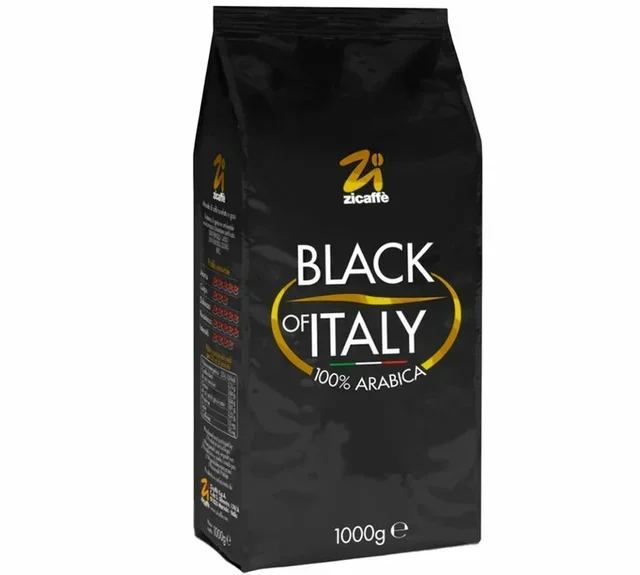 1 kg - Coffee beans - Black of Italy - ZICAFFÉ