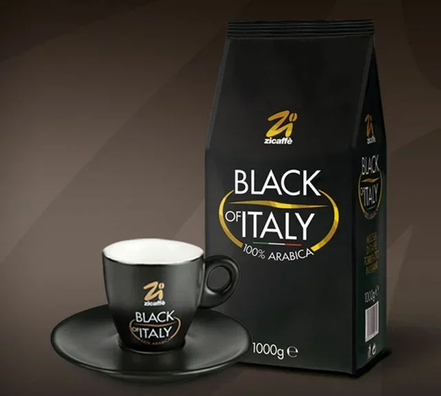 1 kg - Coffee beans - Black of Italy - ZICAFFÉ