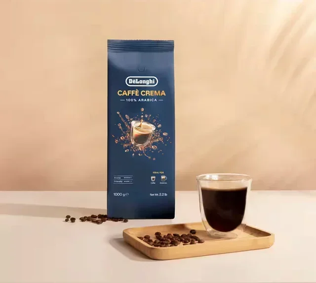Szemes Kávé 1 kg – Caffè Crema 100% Arabica – DELONGHI