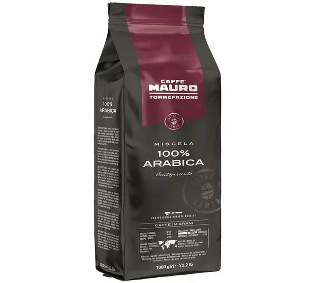 1 kg – Egész szemes kávé – 100% Arabica – CAFFÈ MAURO