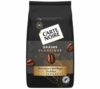 1 kg - Coffee beans - Classic Pure Arabica - CARTE NOIRE