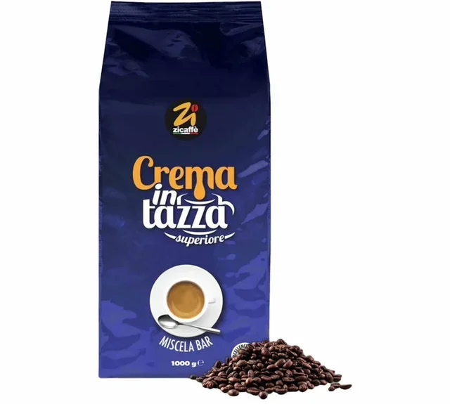 1 kg - Coffee Beans Crema in Tazza Superior - ZICAFFÈ