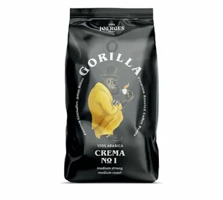 1 kg - Coffee beans - Crema No. 1 - GORILLA COFFEE