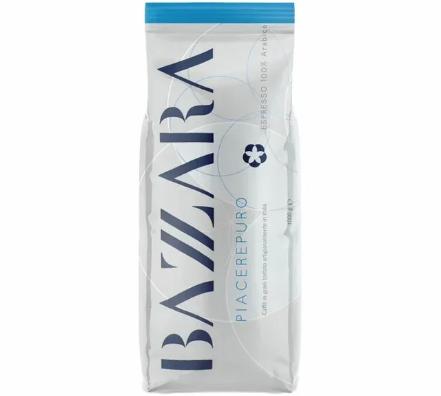 1 kg - Coffee beans - Piacerepuro (formerly Top Class) - BAZZARA