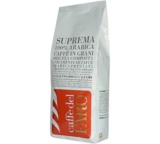 CAFFÈ DEL FARO Suprema – Szemes kávé 1kg, 100% Arabica