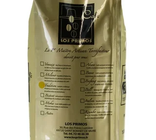 1 kg - Coffee beans - Tradition - LOS PRIMOS
