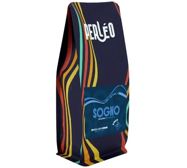1 kg - Dekaffeinert kaffebønner for profesjonelle Sogno - Perléo