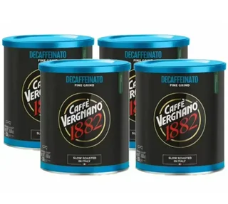 1 Kg Café Moído para Profissionais 1882 Descafeinado - Caffè Vergnano