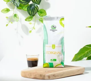 1 kg Caffè in Grani Bio L'Original - Green Lion Coffee - Premio Miglior Prodotto Biologico