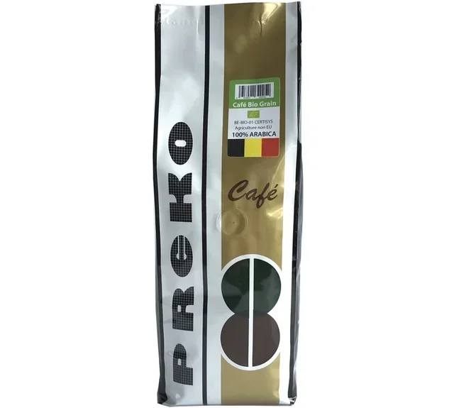 1 kg - Chicchi di Caffè Bio 100% Arabica - CAFÉS PREKO