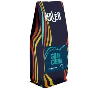 1 Kg Perléo Gran Crema Whole Bean Coffee - Professional Grade