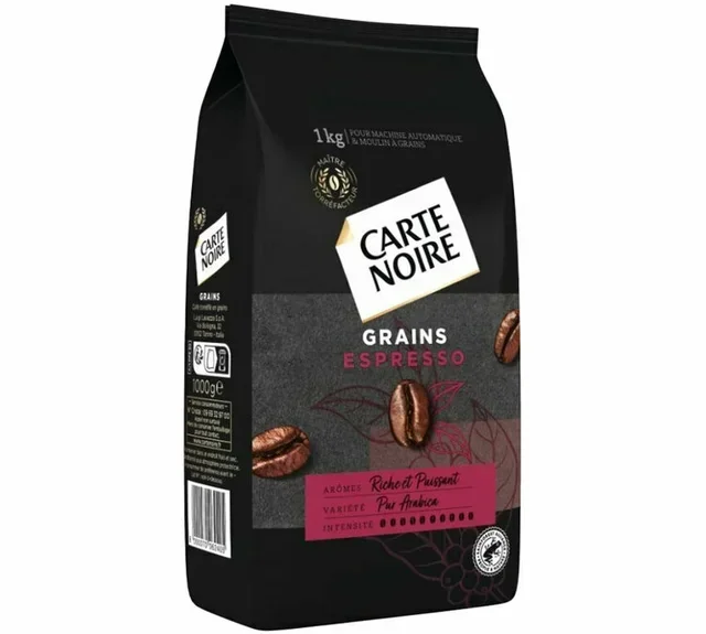 1 kg - Profi-Kaffee in Bohnen - Espresso - CARTE NOIRE