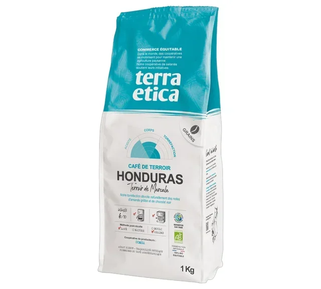 Café em grão Honduras Bio 1kg - TERRA ETICA