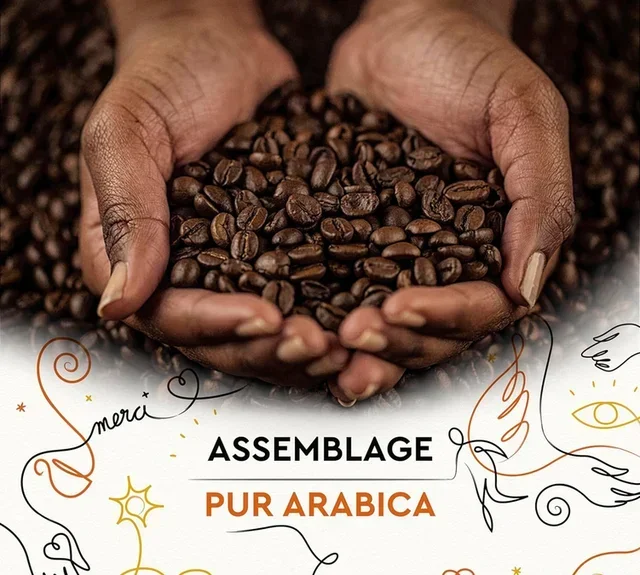 1 kg - Kaffee in Bohnen für Profis - Solidaritätsbohnen - CARTE NOIRE