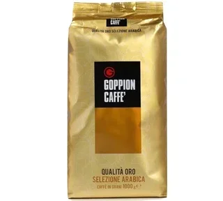 1 kg - Whole Bean Coffee - Linea Oro 100% Arabica - GOPPION CAFFÈ