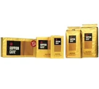 1 kg - Whole Bean Coffee - Linea Oro 100% Arabica - GOPPION CAFFÈ