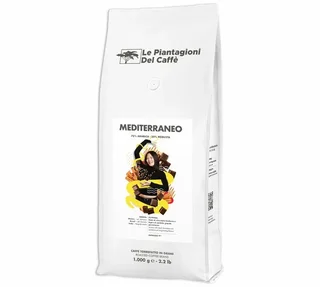 1 kg - Whole bean coffee - Mediterraneo - LE PIANTAGIONI DEL CAFFÈ