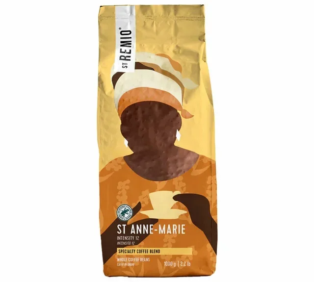 1 kg - Whole Bean Coffee - St Anne Marie - ST REMIO
