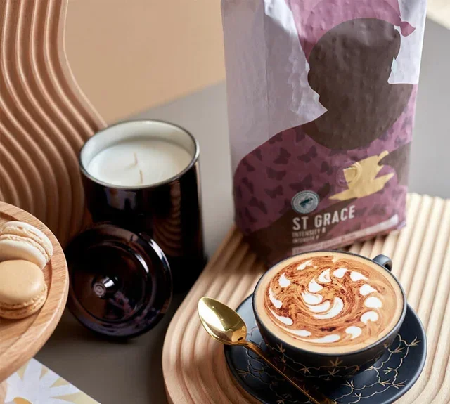 1 kg - Hele Bønner Kaffe - St Grace - ST REMIO