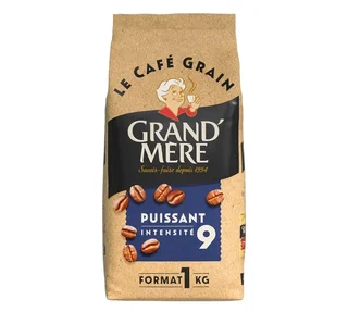 Κόκκοι Καφέ 1kg - Δυνατός - GRAND MERE