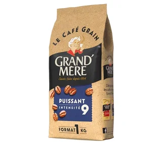 Κόκκοι Καφέ 1kg - Δυνατός - GRAND MERE