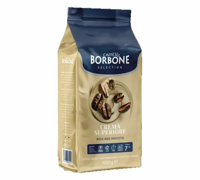 1 kg - Whole Bean Coffee - Superiore Crema - CAFFÈ BORBONE