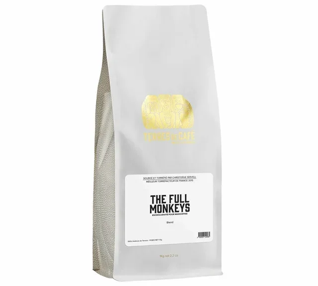 1 kg - Café em Grão - The Full Monkeys - TERRES DE CAFÉ &amp;