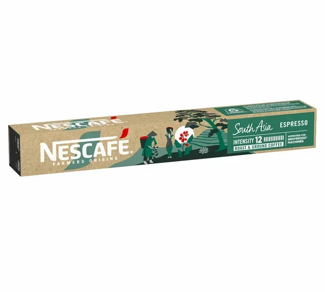 10 capsules compatible Nespresso* Original South Asia - NESCAFÉ FARMERS ORIGINS