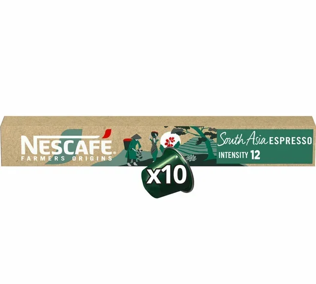 10 capsules compatible Nespresso* Original South Asia - NESCAFÉ FARMERS ORIGINS