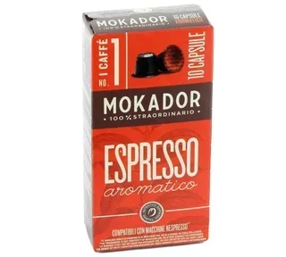 10 capsules compatibles Nespresso* Original Aromatico - MOKADOR