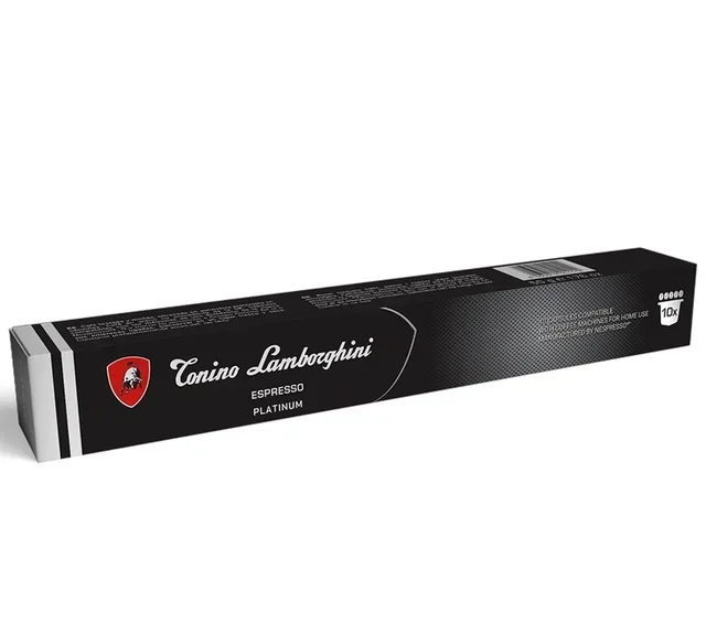 10 capsule compatibili con Nespresso* Original Espresso Platinum - TONINO LAMBORGHINI