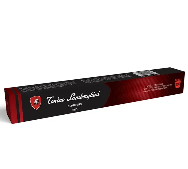 10 capsule compatibili con Nespresso* Original Espresso Rosso - TONINO LAMBORGHINI