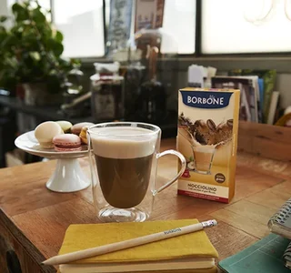 10 capsules compatible with Nespresso* Original Nocciolino - CAFFE BORBONE