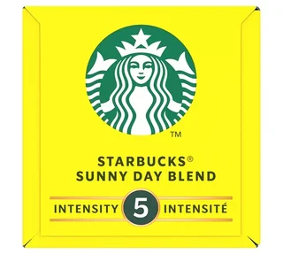 10 kpl Starbucks Sunny Day Blend - Nespresso* Original -yhteensopivat kapselit