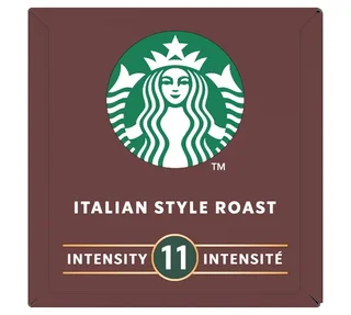 10 Capsules Nespresso* Original Compatible - STARBUCKS Italian Style Roast