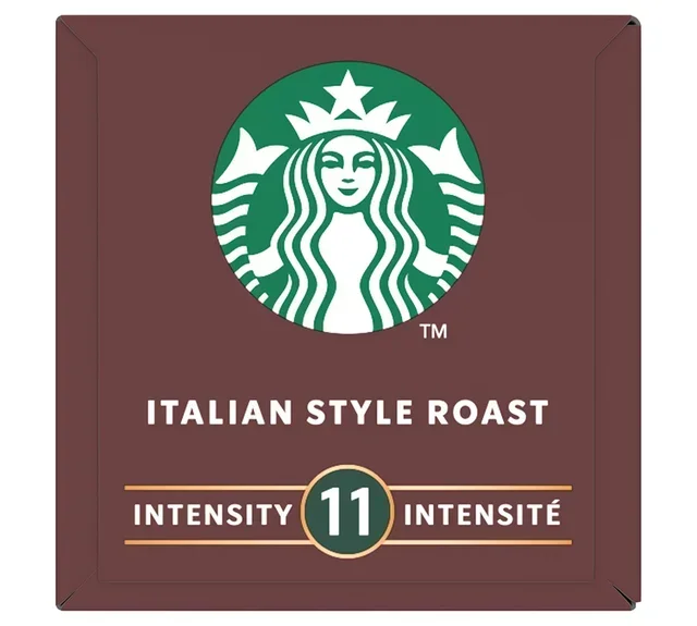 10 Capsules Nespresso* Original Compatible - STARBUCKS Italian Style Roast
