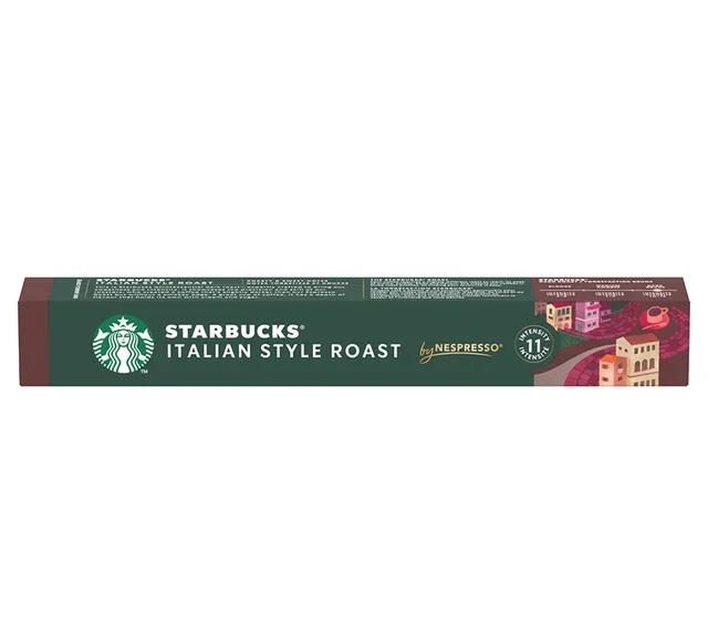 10 Capsules Nespresso* Original Compatible - STARBUCKS Italian Style Roast