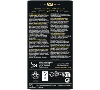 L'OR ESPRESSO Caramel – 10 Kapseln für Nespresso* Original