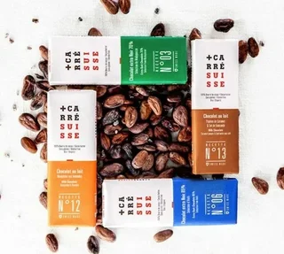 10 Grand Cru Dark Chocolate Tablets 70% Madagascar - 10x40g - CARRÉ SUISSE