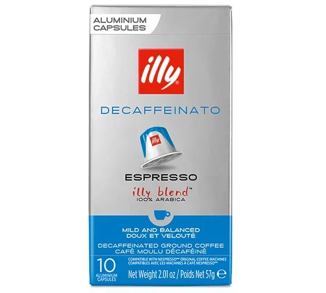 10 kapselia Nespresso* Original -yhteensopiva Kofeiiniton Klassinen Paahdin – ILLY
