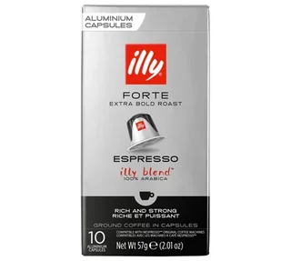 10 Cápsulas ILLY Compatíveis Nespresso* Original Torra Forte