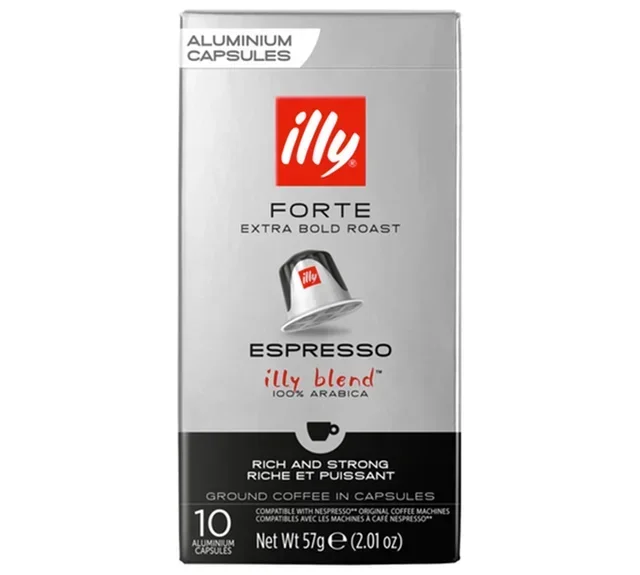 10 Κάψουλες Συμβατές με Nespresso* Original ILLY Intenso - Σκούρο Ψήσιμο