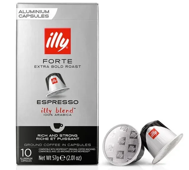 10 Κάψουλες Συμβατές με Nespresso* Original ILLY Intenso - Σκούρο Ψήσιμο