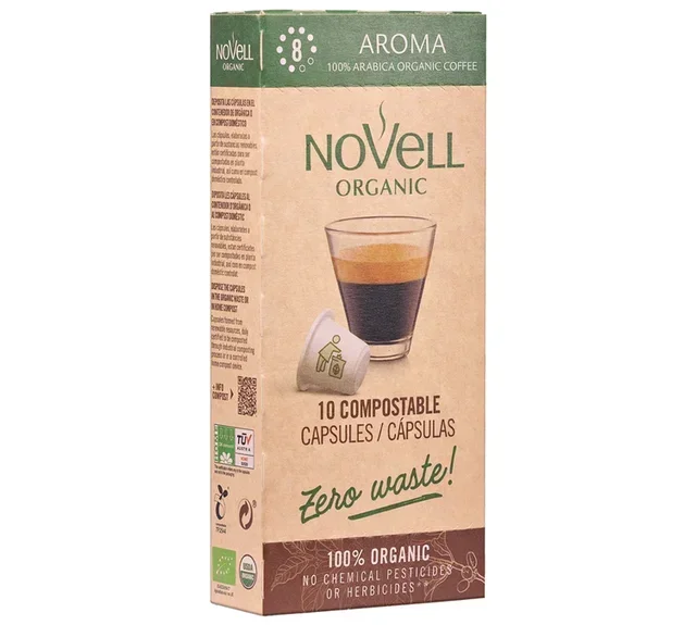 NOVELL Bio kapsule kompatibilne sa Nespresso* Original (10 kom)
