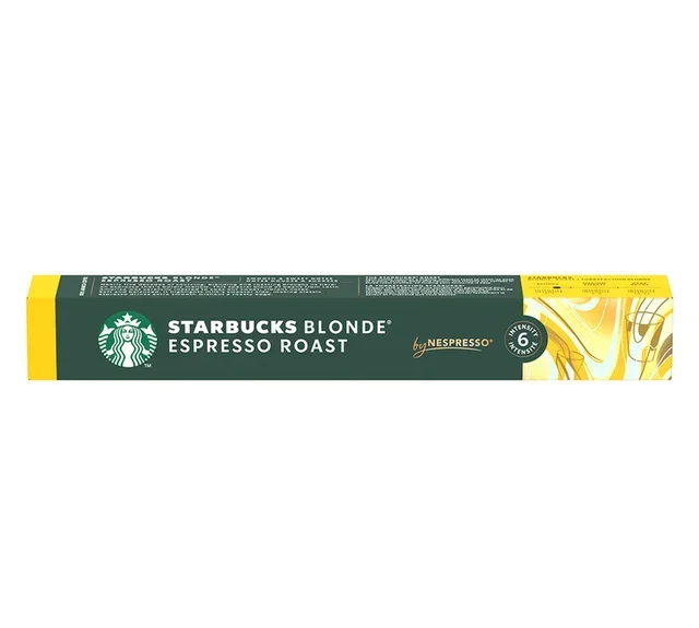 STARBUCKS Blonde Espresso Roast kapsule (10 kom) – Kompatibilne sa Nespresso* Original