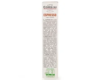 10 cápsulas compatíveis com Nespresso * Original Espresso - CORSINI