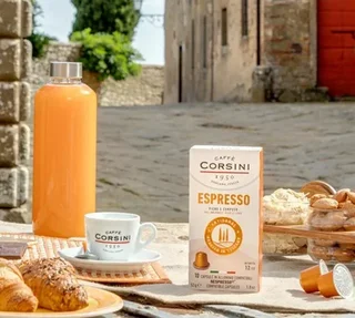 10 cápsulas compatíveis com Nespresso * Original Espresso - CORSINI